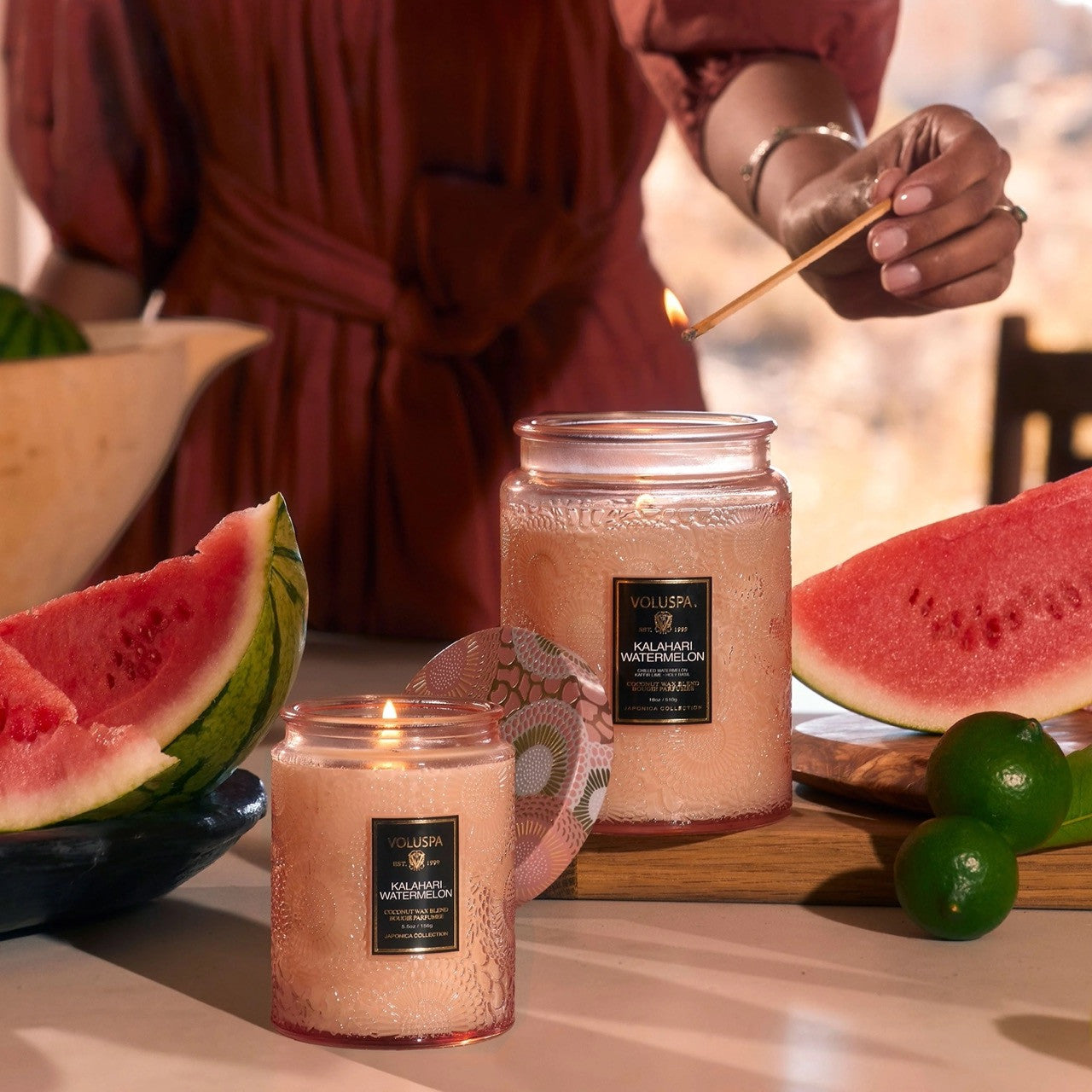 Voluspa - Kalahari Watermelon - Small Jar