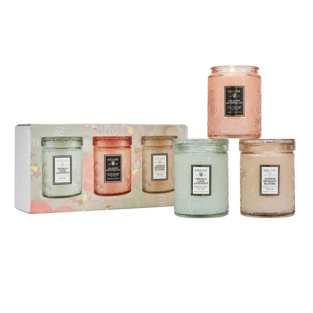 Voluspa - Geurkaarsen - Giftset Candle Trio