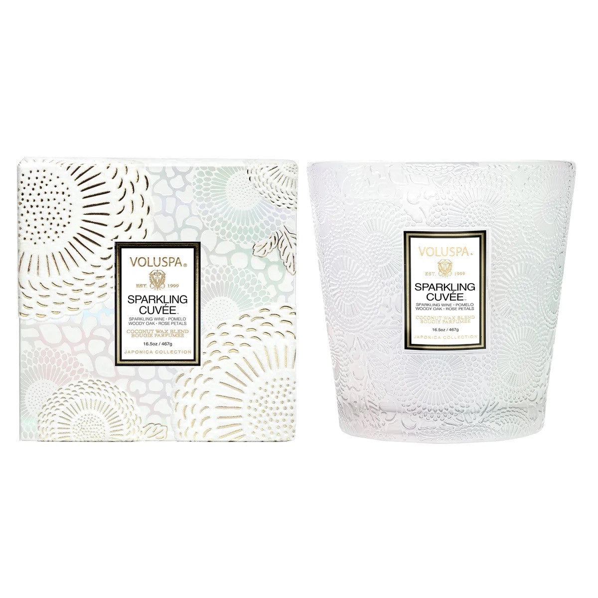 Voluspa - Sparkling Cuvée - 2-Wick Candle