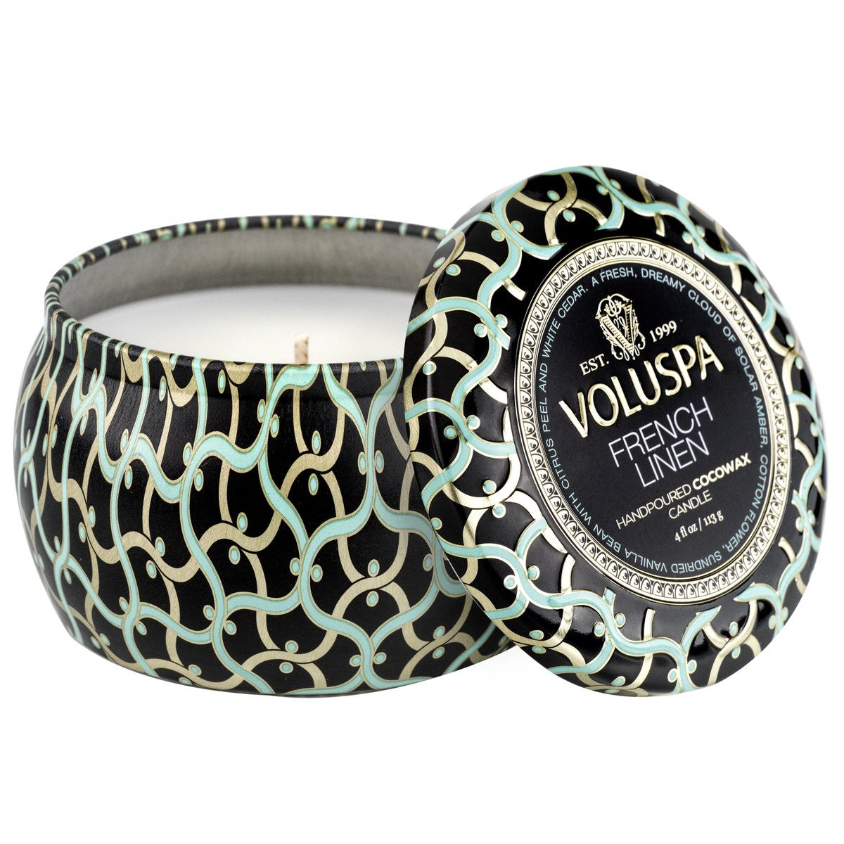Voluspa - French Linen - Mini Tin