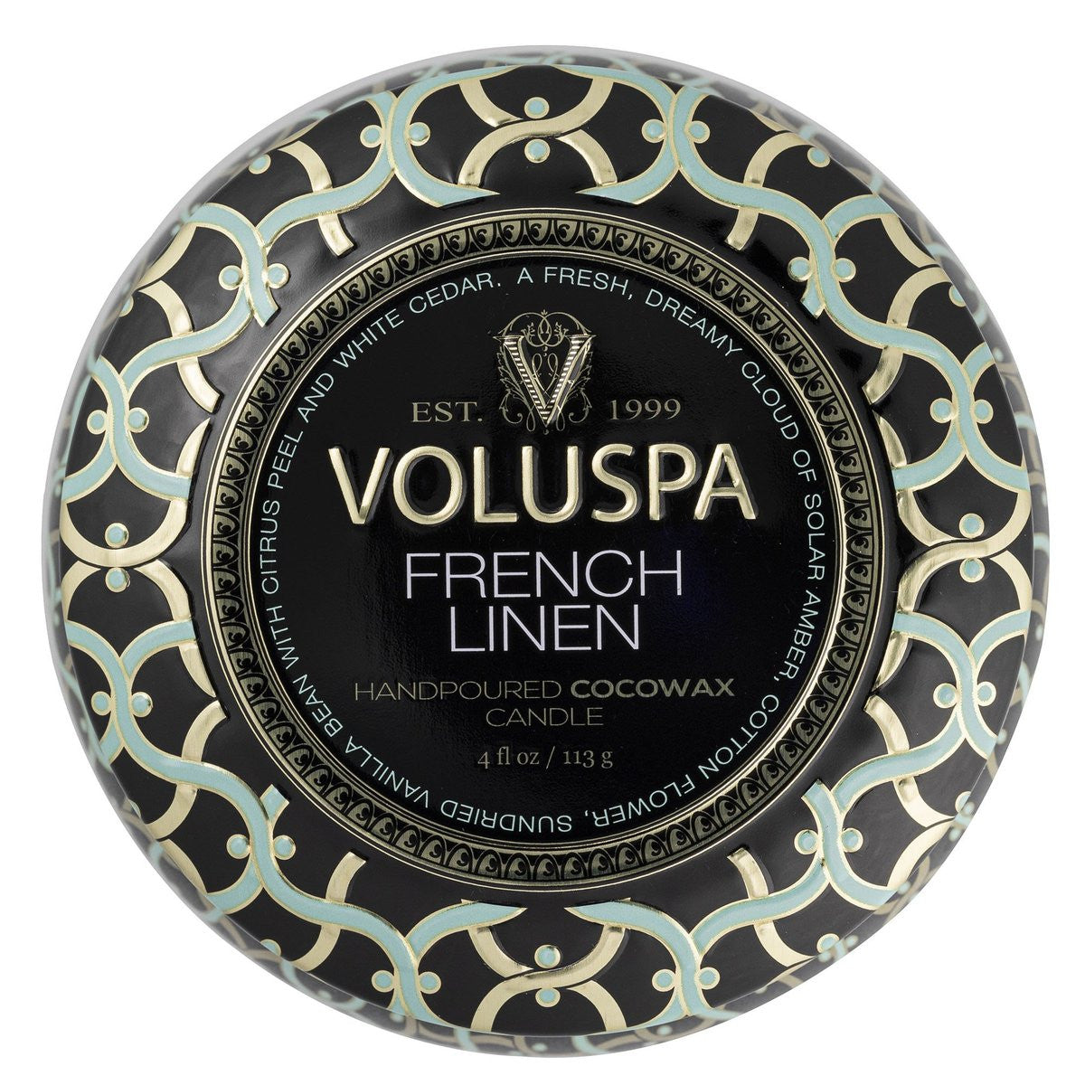 Voluspa - French Linen - Mini Tin