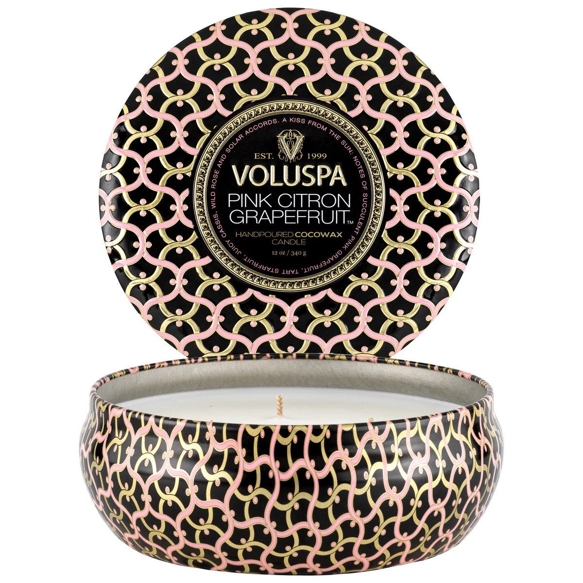 Voluspa - Pink Citron Grapefruit - 3-Wick Tin