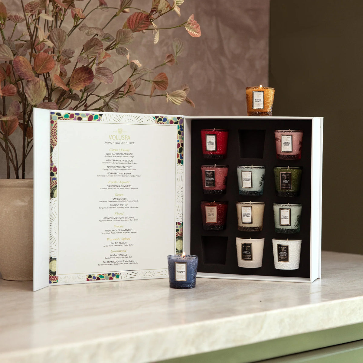 Voluspa - Japonica - Giftset - 12 geuren