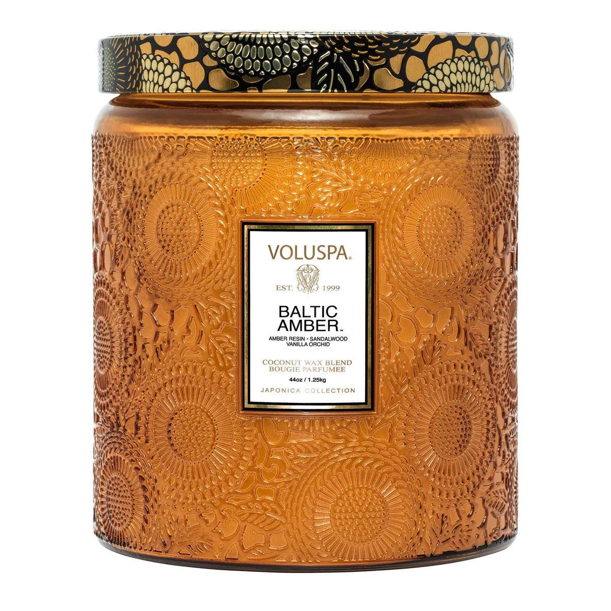 Voluspa-Baltic-Amber-Geurkaars-Luxe-Jar