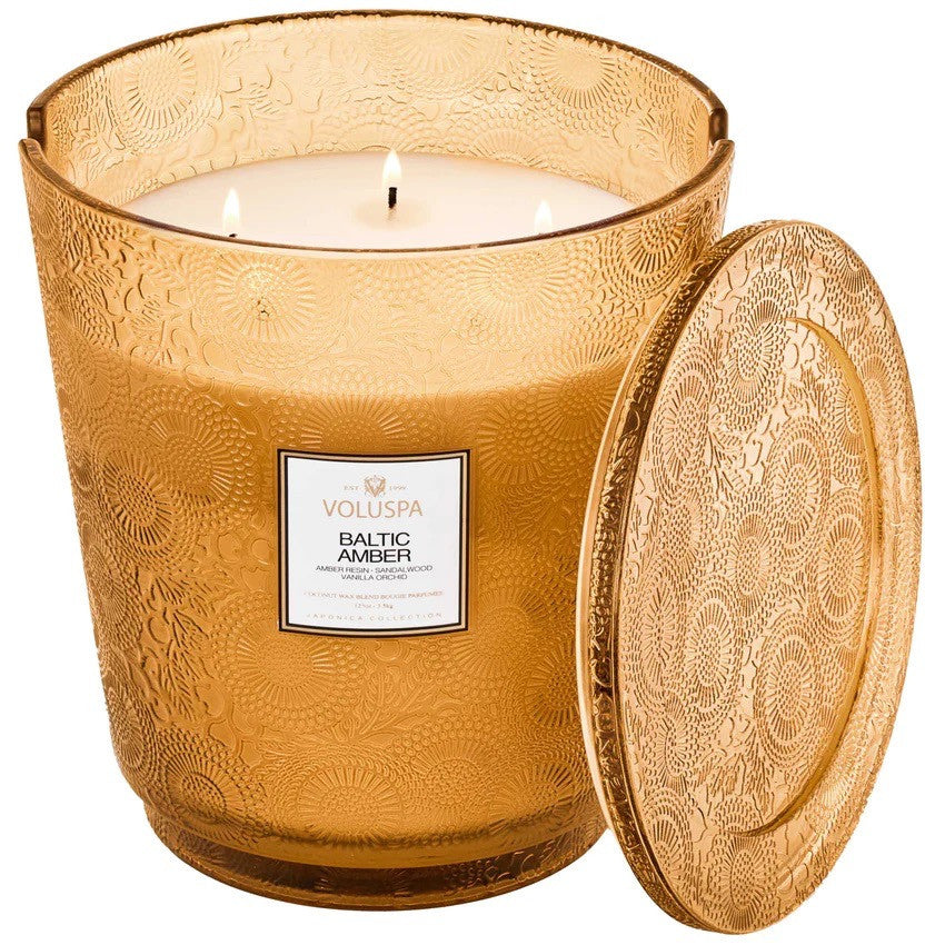 Voluspa - Baltic Amber - 5-Wick Hearth Candle