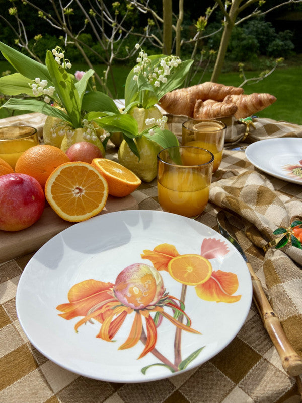 Bordy's - Botanical Wonders - Ontbijtborden - Set van 4
