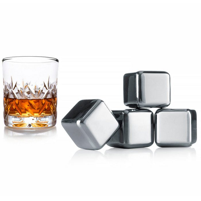 Vacu Vin - Whiskey Stones - Roestvrij staal
