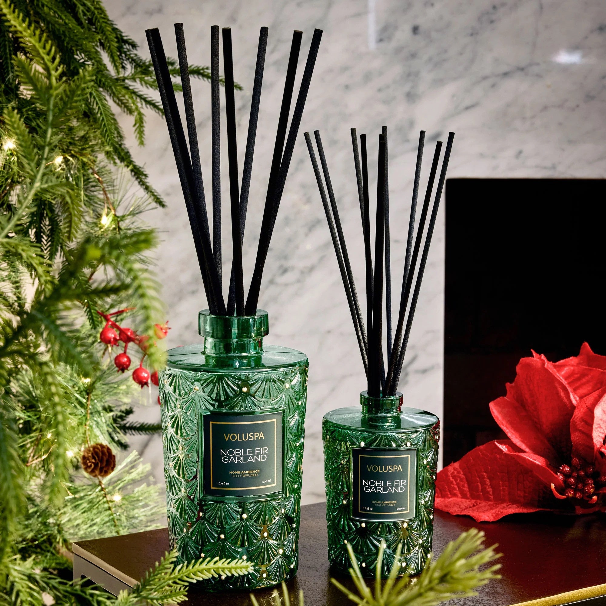 Voluspa - Noble Fir Girland - Geurstokjes 200ml