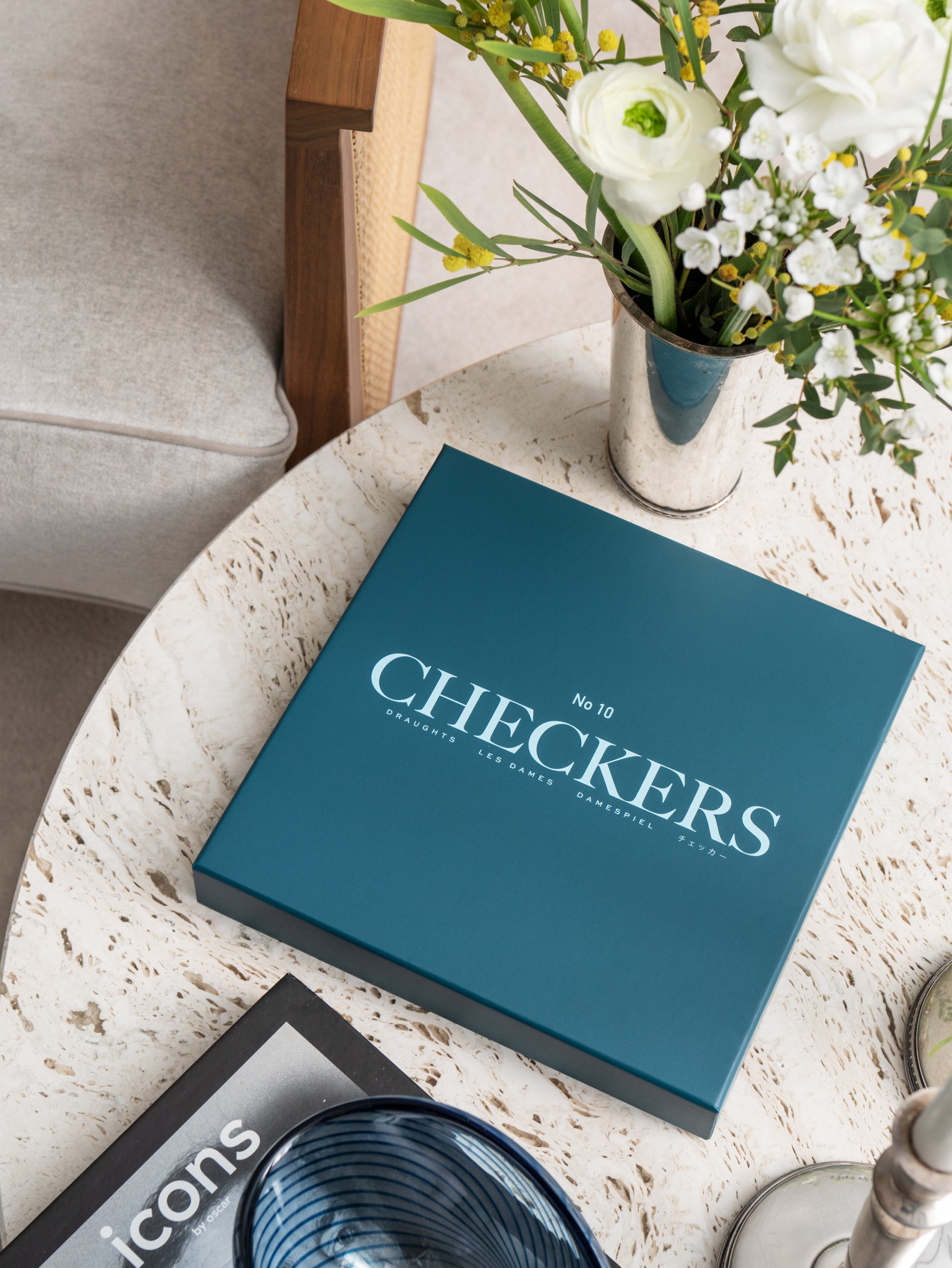 Printworks - Koffietafelboek Spel - Checkers